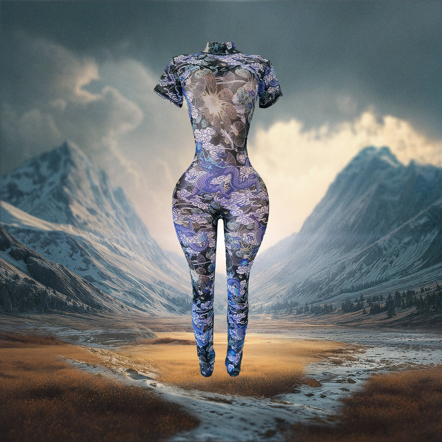 Blue Dragon Jumpsuit
