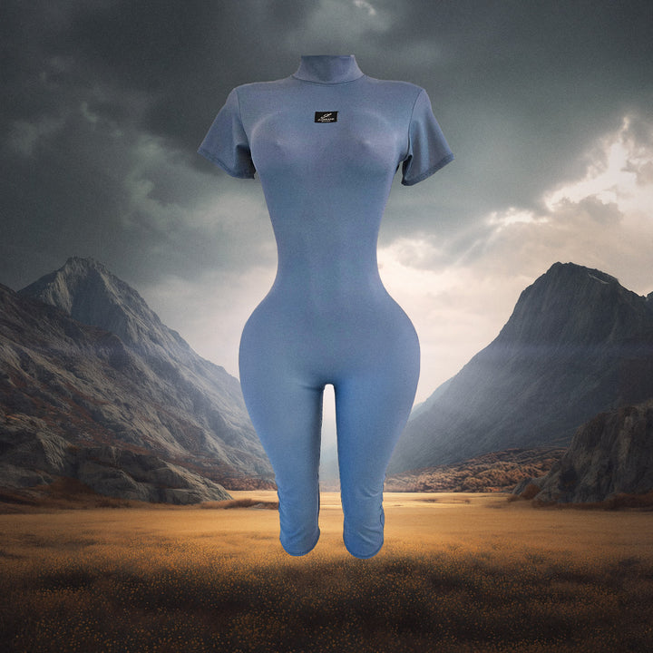 Dusty Blue Capri