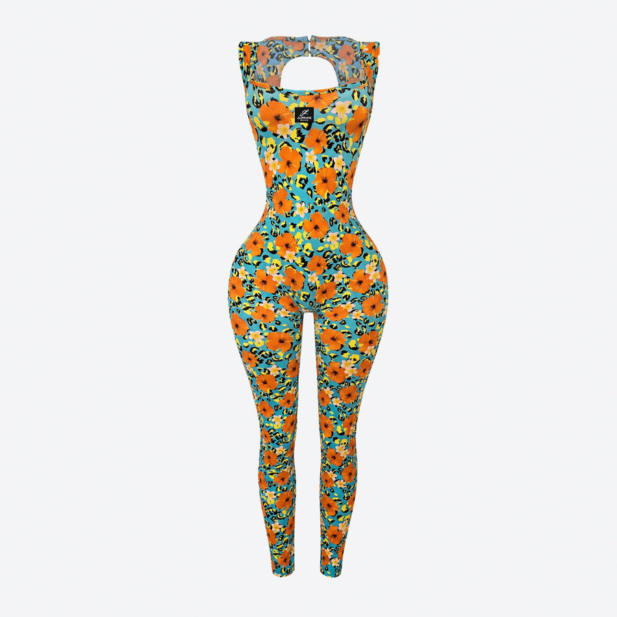 Garden Goddess Jumpsuit-front-wbg