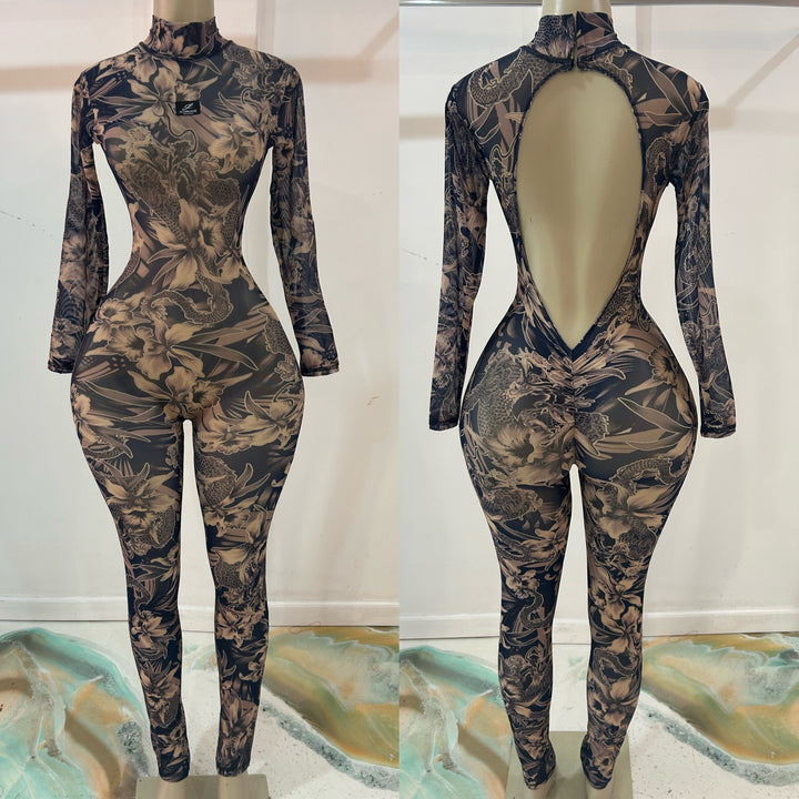 Leila Long Sleeve Jumpsuit