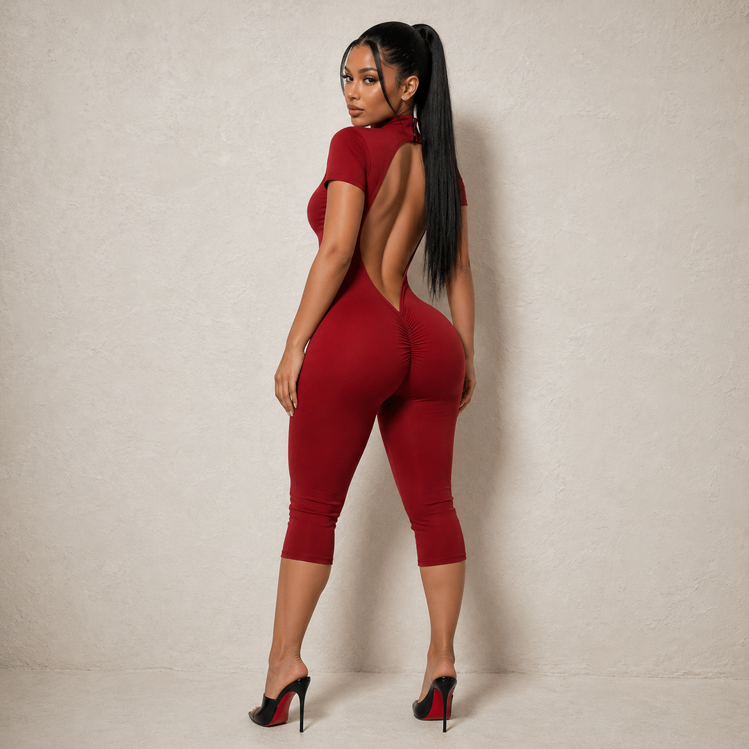Hot Red Capri