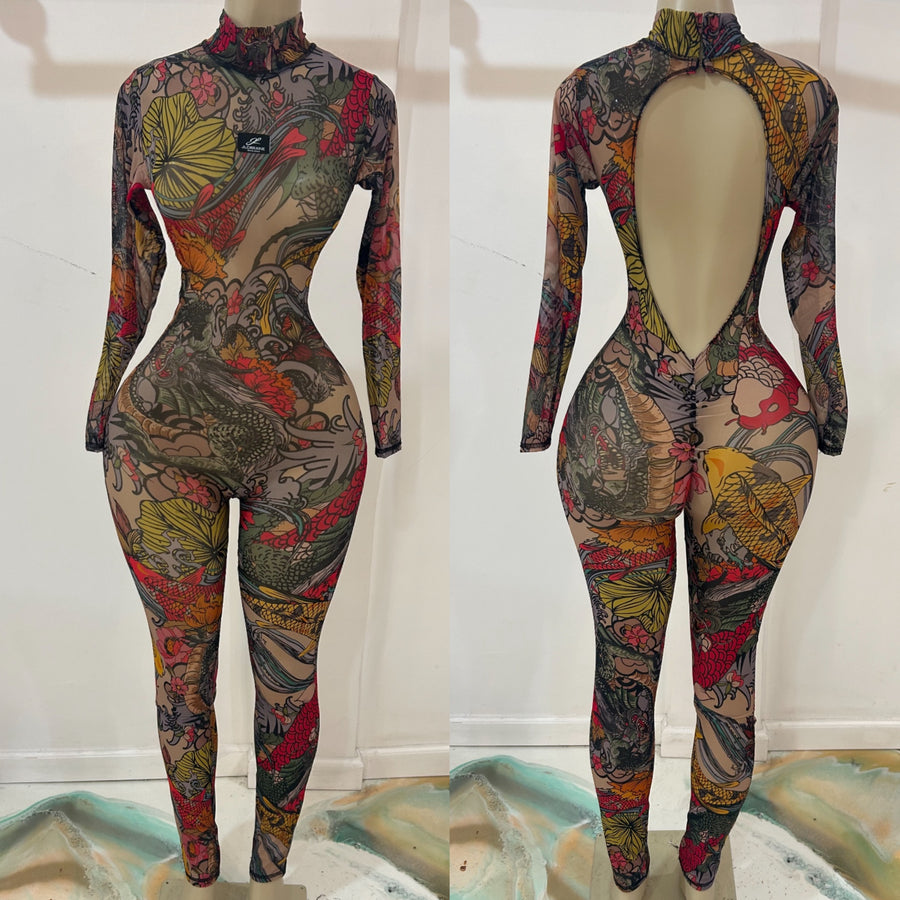 Coi Long Sleeve Jumpsuit
