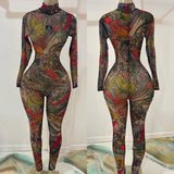 Coi Zipper Jumpsuit