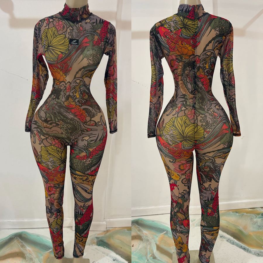 Coi Zipper Jumpsuit