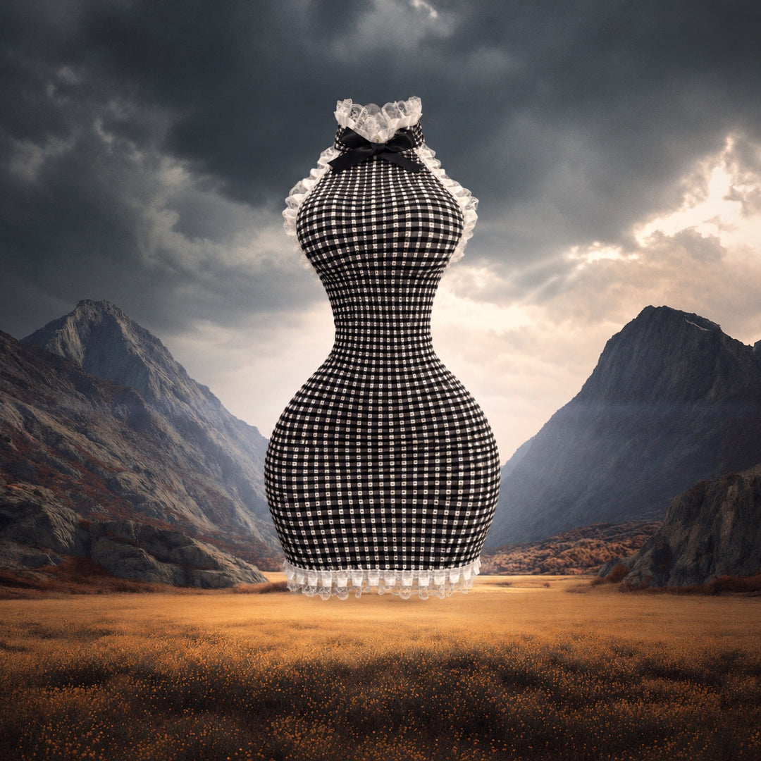 Midnight Maid Dress