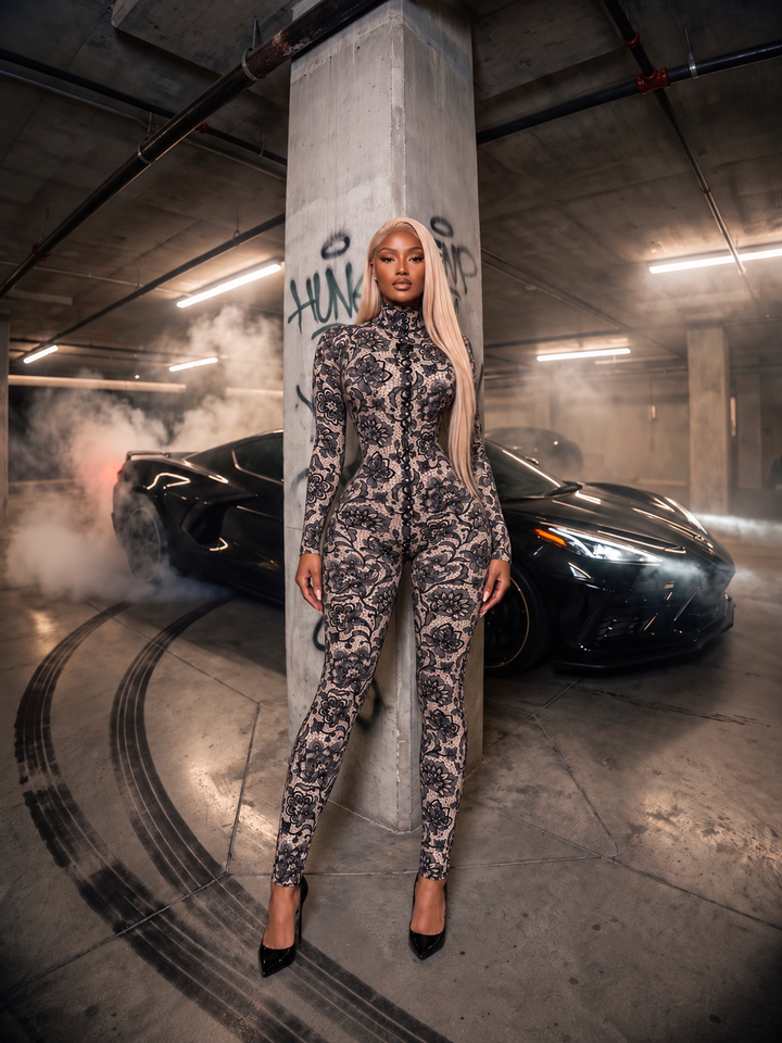 Magnolia Long Sleeve Jumpsuit