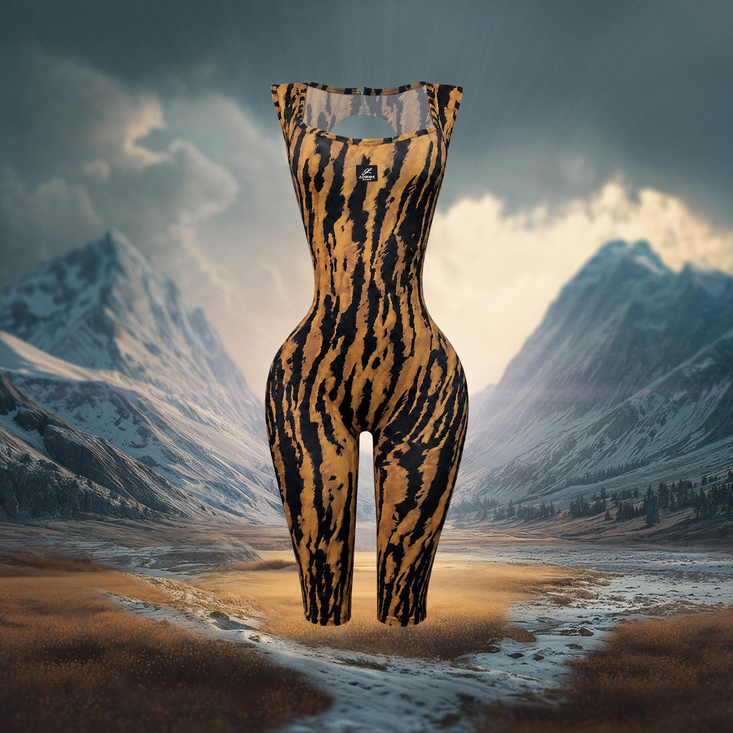 Panda Capri – Zebra Print Capri Jumpsuit | JLorraine – JLorraine