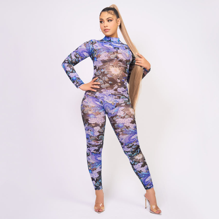 Blue Dragon Long Sleeve