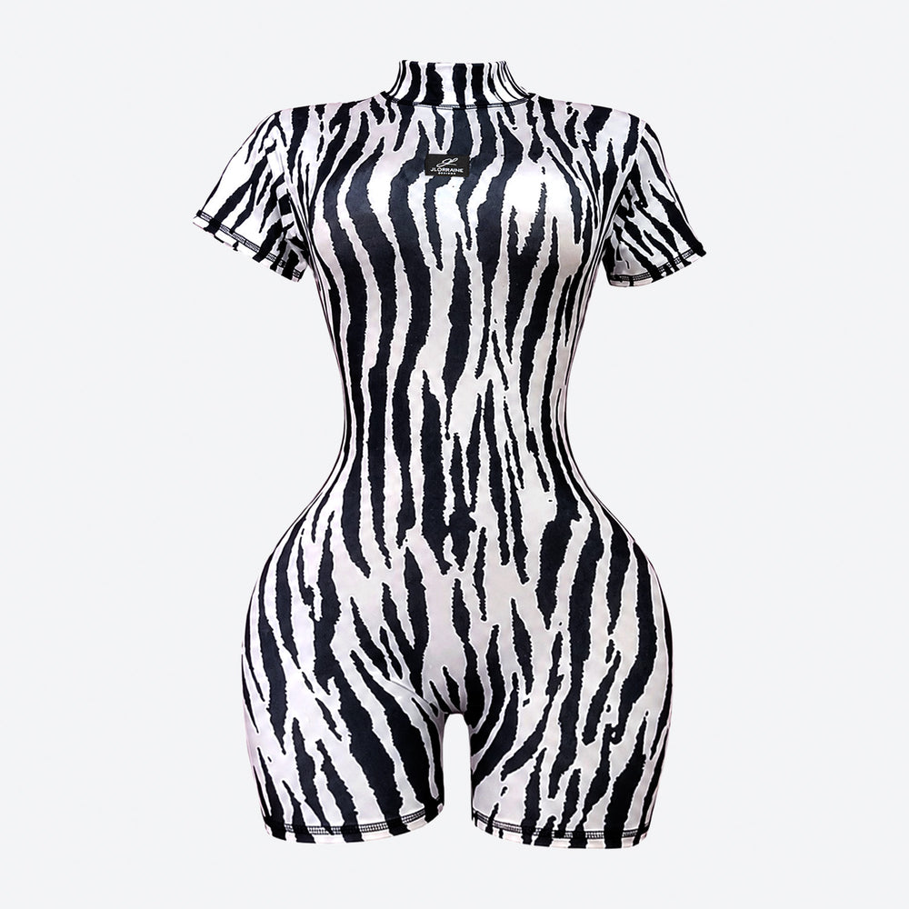 Panda romper-front-wbg