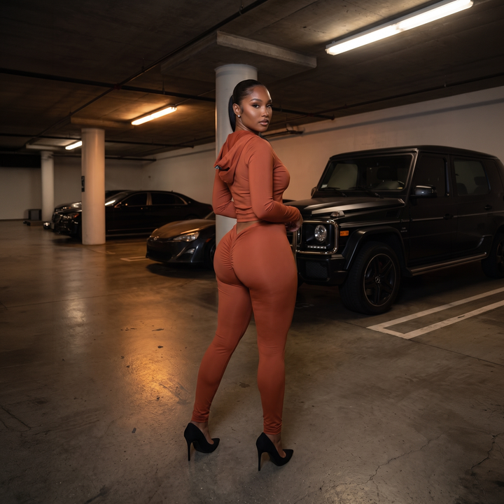 Cinnamon Hoodie Set